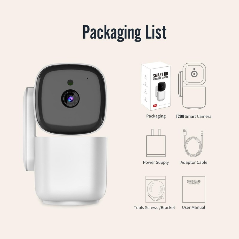 Indoor 1080P Pan/Tilt WiFi Home Security Camera Night Vision 2-Way Audio LOT gallery