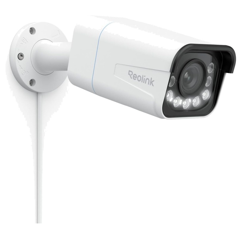 4K PoE Security Camera with 5X Zoom & Color Night Vision