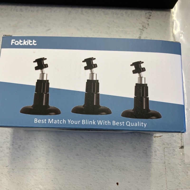 Sleek Black Blink Outdoor Camera Mount – Universal Fit & Easy Installation