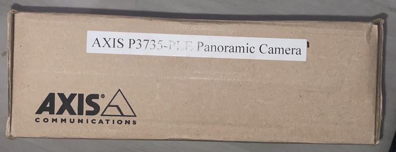 AXIS P3735-PLE 02633-001 8MP IR 360° 4-Sensor IP PoE Network Camera - OPEN BOX gallery
