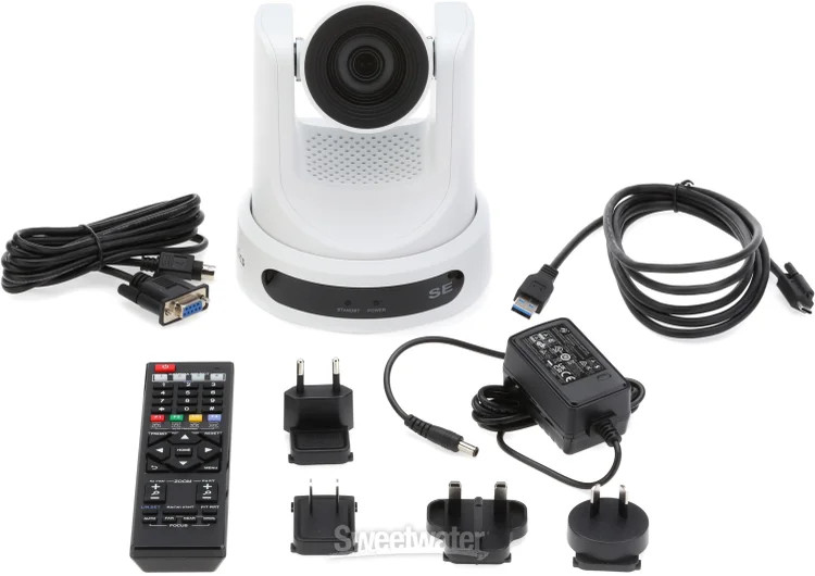 PTZOptics Move SE 30X Optical Zoom PTZ Camera - White gallery
