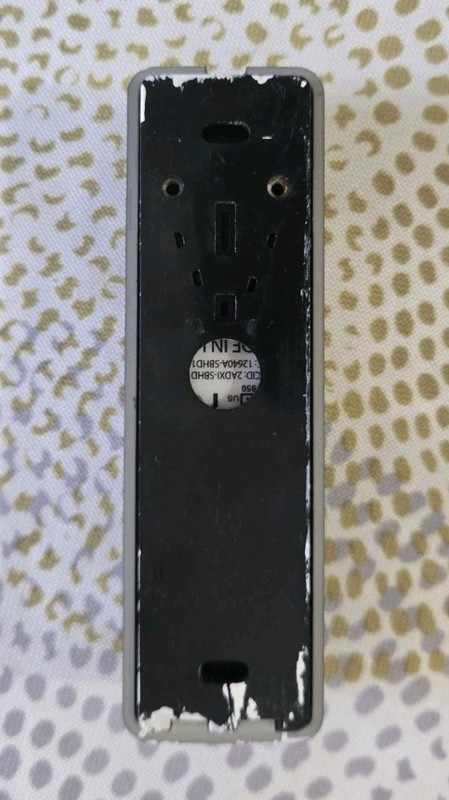 ​SkyBell Slim Line Video Doorbell Camera - Works with Wifi Untested Parts Only gallery