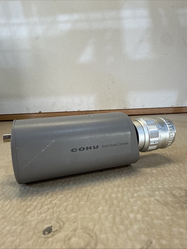 COHU Solid State Camera Model 4815-5000 W/ Vidicon Lens gallery