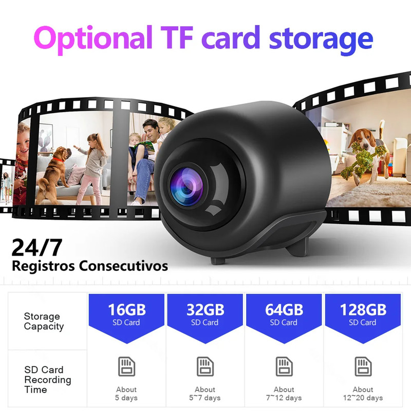X5 Mini Camera Wifi Camera Clear Night Vision Lightweight Portable Premium Cams gallery