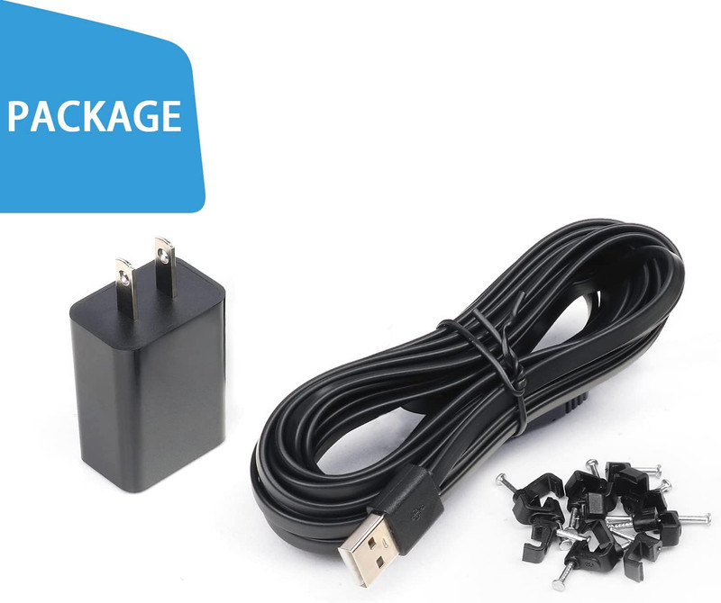 Power Cable Compatible with SimpliSafe Wireless Outdoor Security Camera,25Ft/7.5 gallery