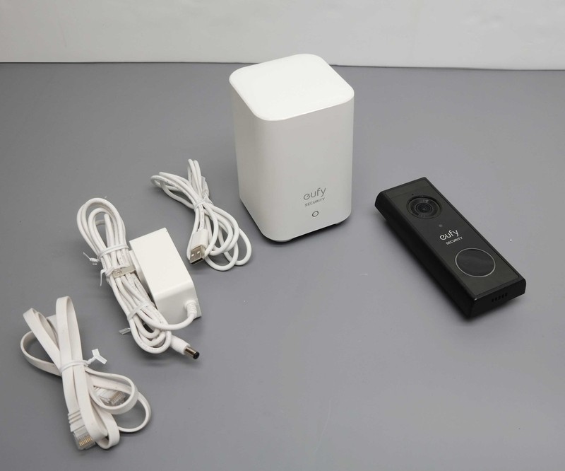 eufy Security E82101W3 Smart Wi-Fi Video Doorbell - Black