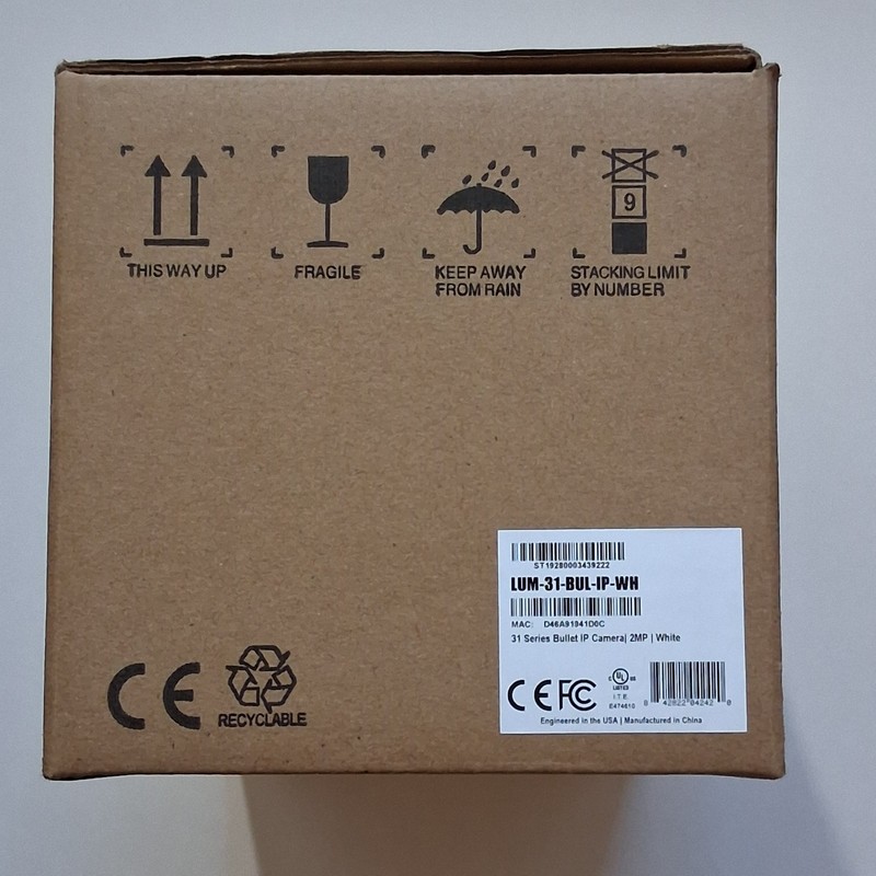 Luma LUM-31-BUL-IP-WH 31 Series Bullet IP Outdoor Camera White gallery
