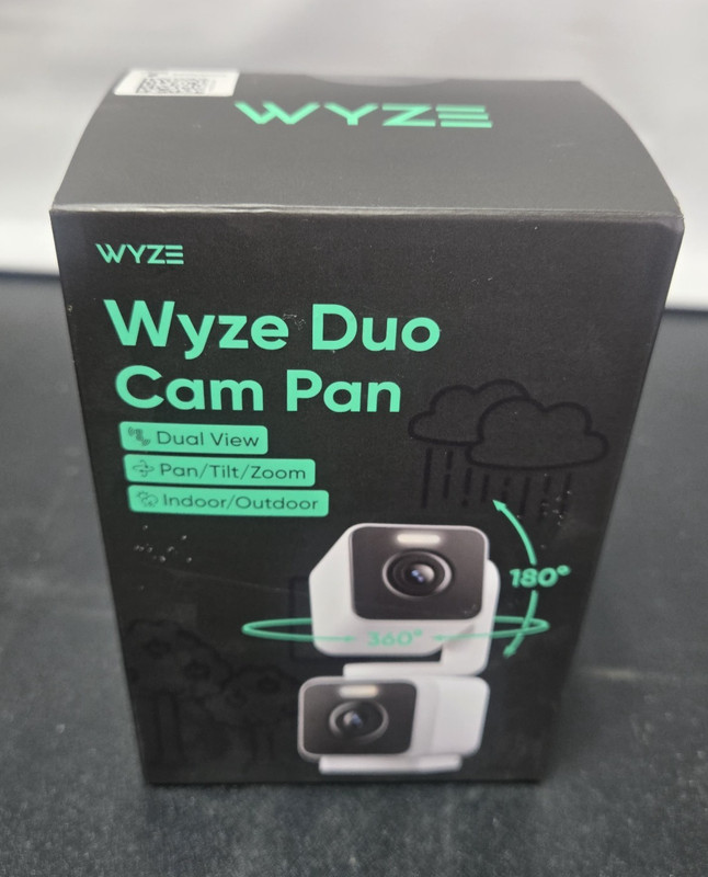 Wyze Duo Cam Pan Dual Pan Tilt Color Night Vision Camera NEW Sealed