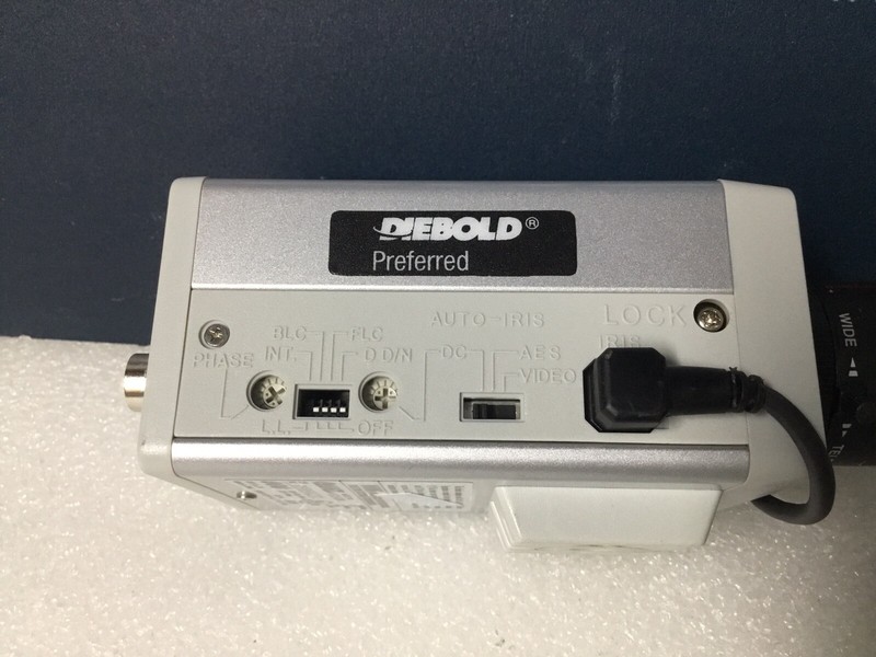 GANZ YCH-03A CCTV Color Camera W/ 540TVL 5-40mm 4 Security Surveillance TESTED! gallery