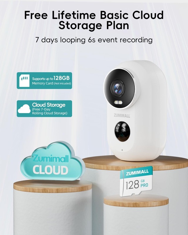 Security Cameras Wireless Outdoor with Magnetic Mount, No-Drill Installation,... gallery