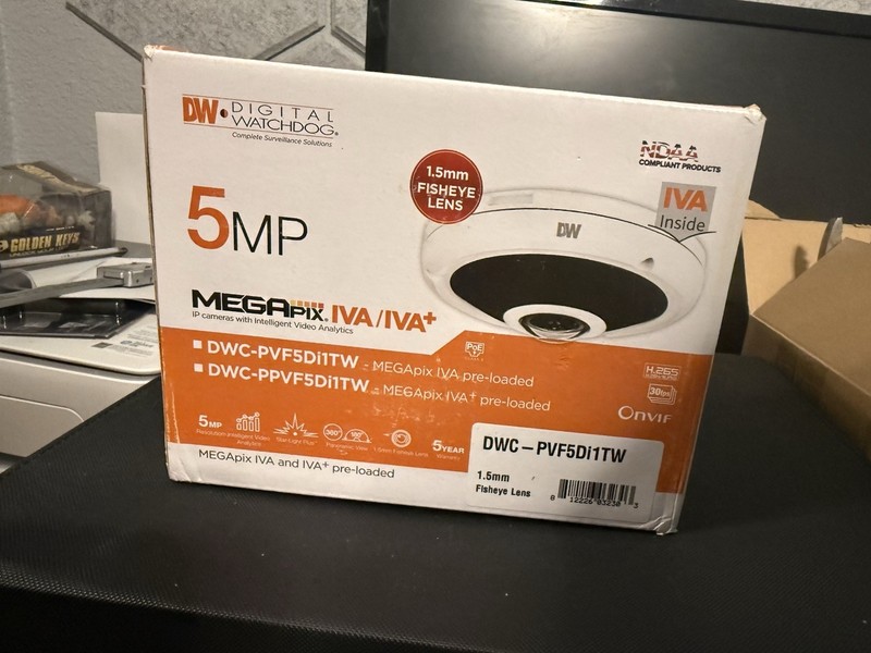 Digital Watchdog MEGApix DWC-PPVF5Di1TW Intelligent Video Analytics New in Box gallery