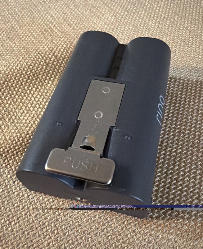 Used Genuine Ring Spotlight Cam Pro Rechargeable Battery Pack Quick Release