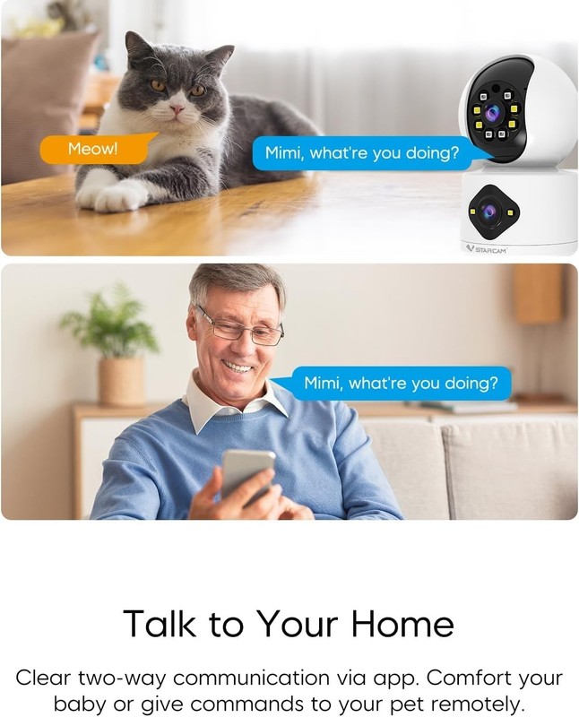 Smart Indoor 2K Security System with Motion Detection & Real-Time Alerts gallery