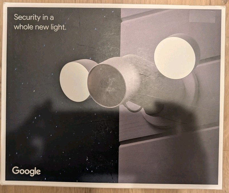 Google Nest Cam with Floodlight - Wired Outdoor Smart Home Security Camera gallery