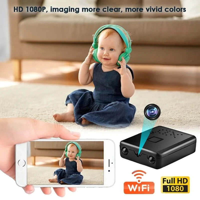 Minicámara Pro Full HD 4K WiFi 5G visión nocturna monitoreo remoto de seguridad gallery