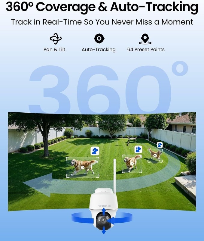 Advanced 8MP Solar Security Camera - HD Night Vision with No Subscription Fees gallery