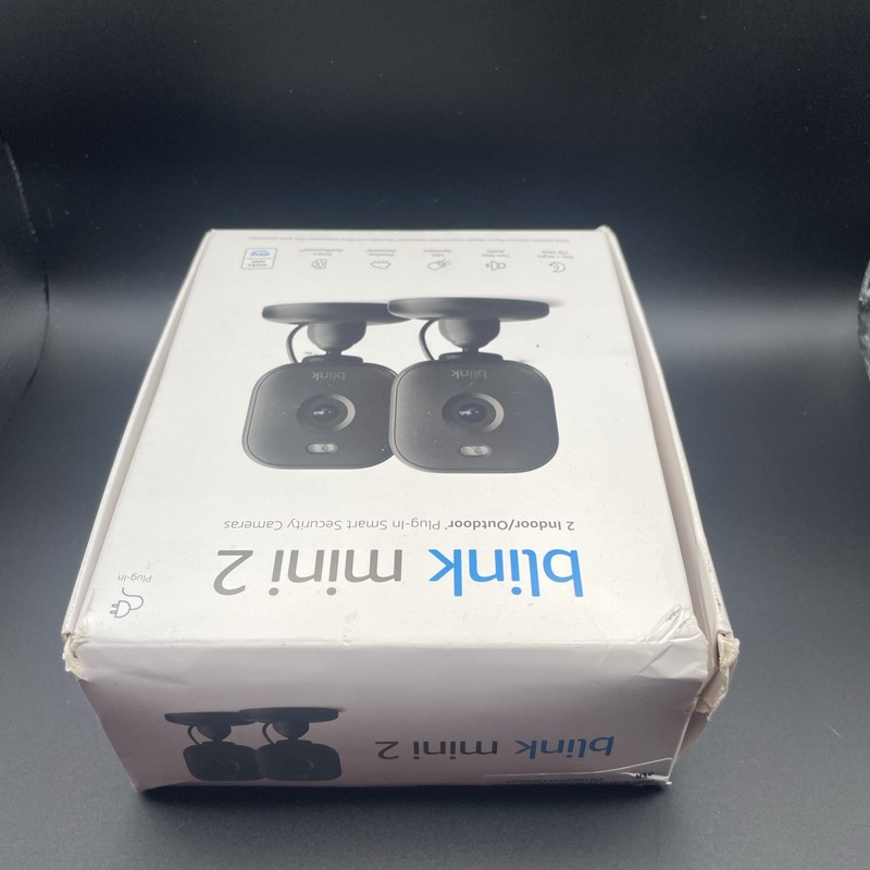 Blink Mini 2 1080p Wi-Fi Indoor Security Camera - Black, Pack of 2 - Newest Gen gallery