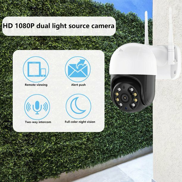 BESDERSEC Outdoor PT WiFi IP Security Camera 1080P Home Surveillance Camera Pan gallery