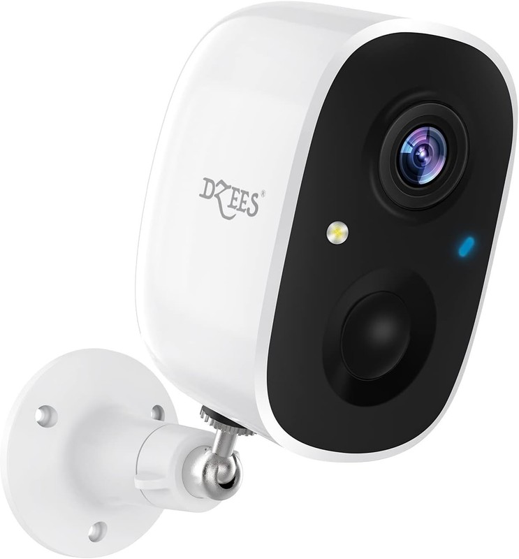 WiFi Outdoor Security Camera - Spotlight, Siren, Color Night Vision, 2-Way Talk gallery