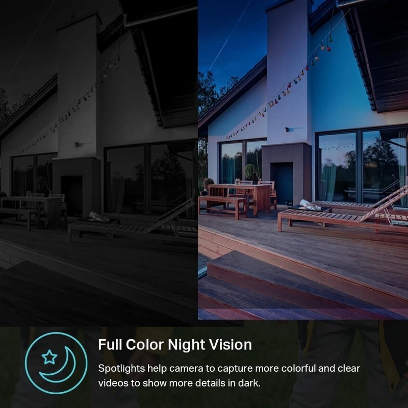 High-Resolution Outdoor Security Camera w/ 2-Way Talk & Cloud Storage Options gallery