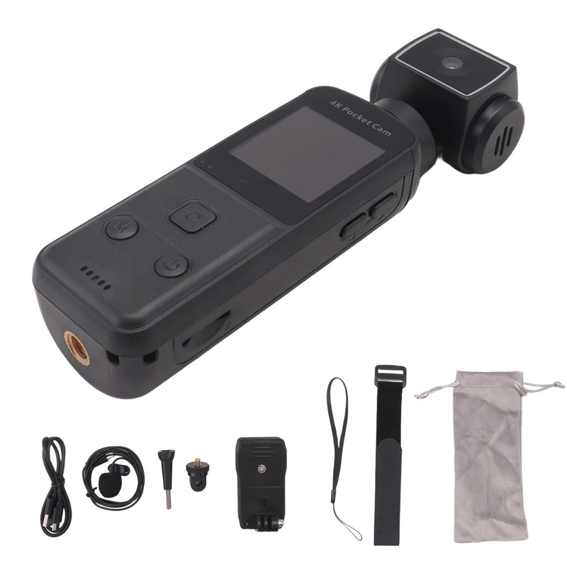 4K Digital Pocket Camera 1.33 Inch Screen 270 Rotation G2627