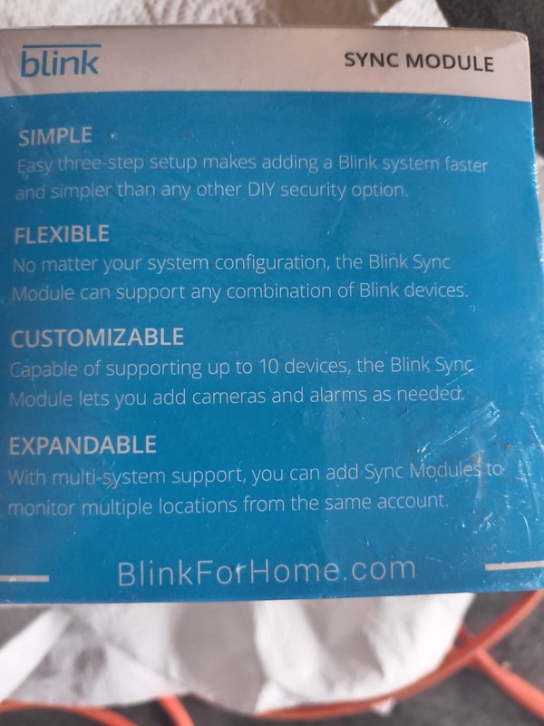 Blink Sync Module BSMOO203u Plug-In For Security Camera gallery