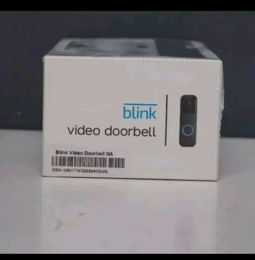 Blink Video Doorbell Wired/Wireless Two Way Audio HD Video & Alexa New In Box gallery