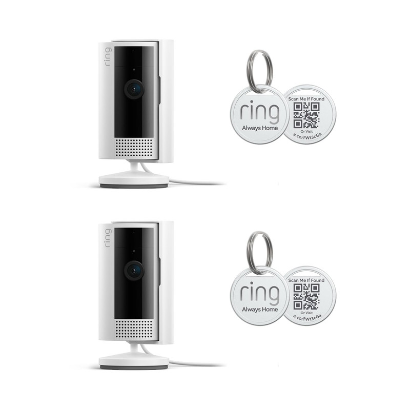 2 Indoor Cam (2Nd Gen), White with 2 Pet Tag gallery