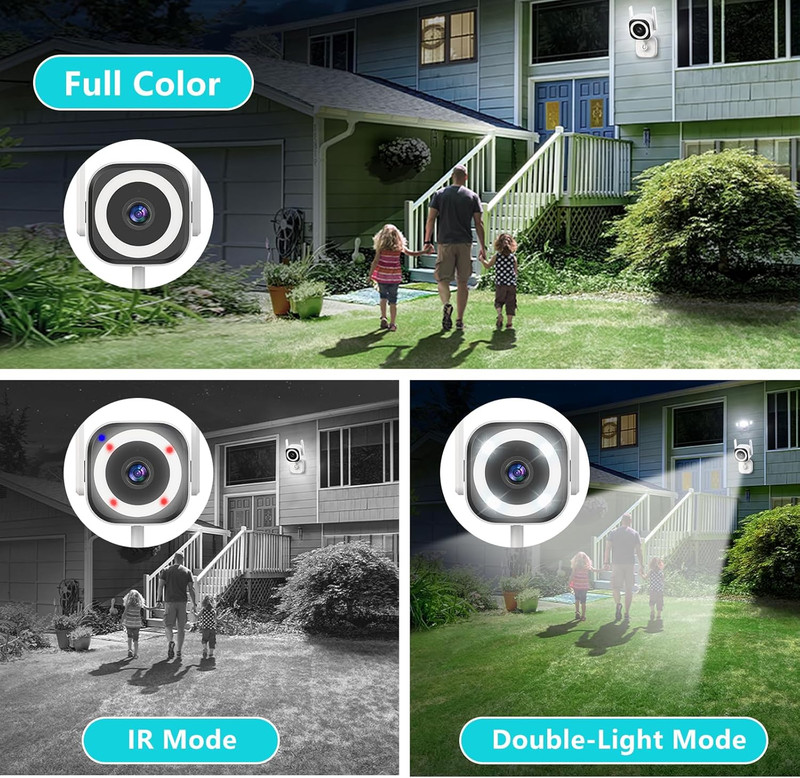 5G Camera for Home Security, 2K Outdoor/Indoor Security Cameras, Baby Monitor Ca gallery
