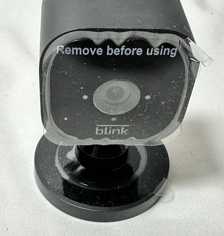 Amazon Blink Mini Indoor Wired 1080p Wi-Fi Security Camera Black New Open Box gallery