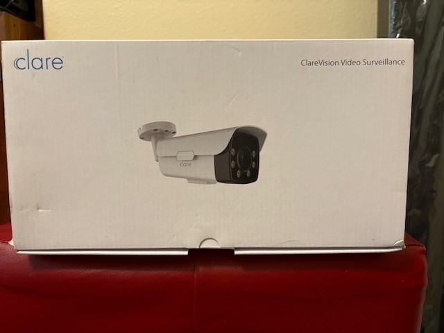 Clare Surveillance IP Camera/NVR System, New In Box
