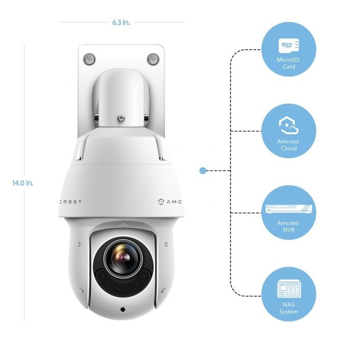Amcrest IP2M-853EW Outdoor 1080P PTZ POE + IP Camera gallery