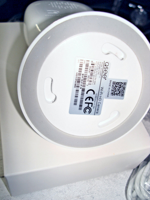 Q See 1080p WiFi Cube Security Camera with Night Vision & Two-Way Talk gallery