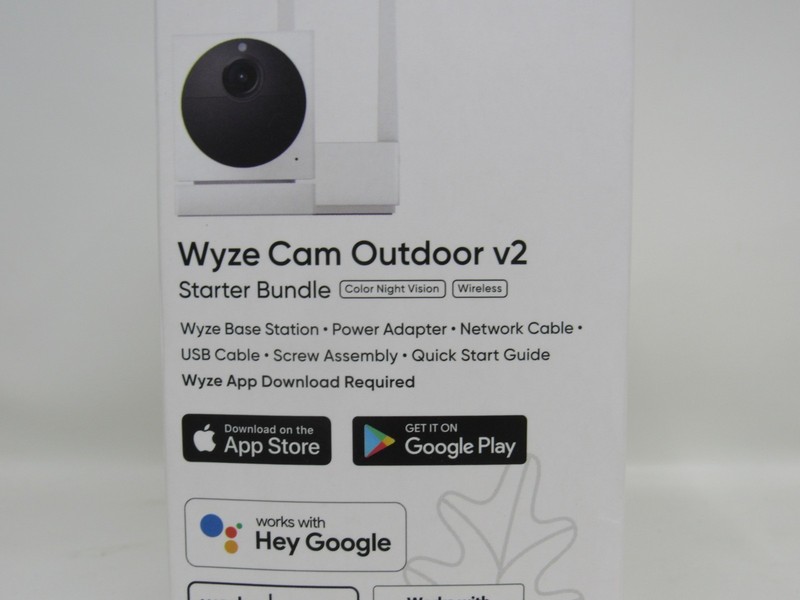 Wyze Cam Outdoor v2 Camera Starter Bundle WVODV2B1-RF gallery