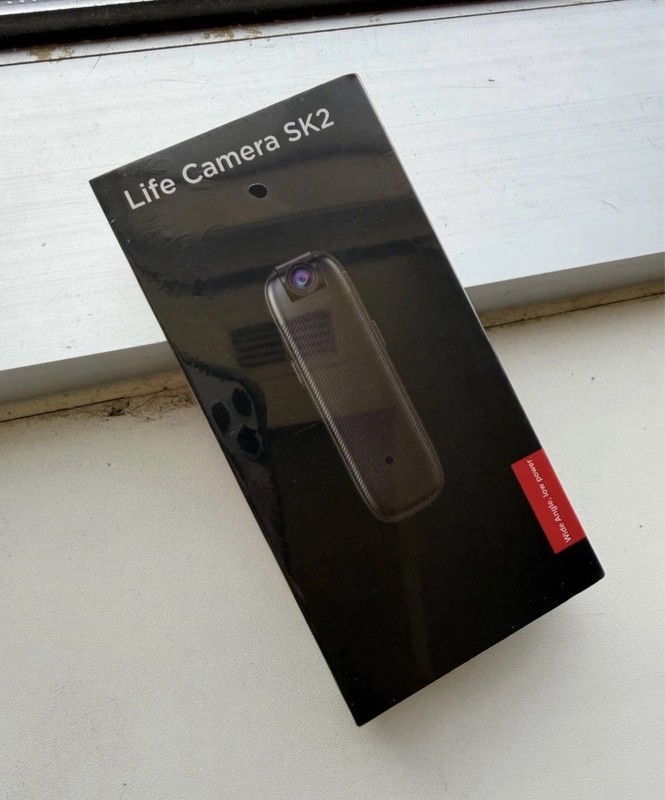 Life Camera SK2 Wireless Wi-Fi IP Indoor Surveillance Camera Black MicroSD 256GB