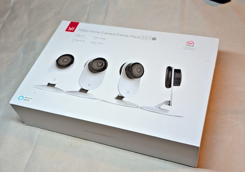 YI YYS.2016 1080p Indoor IP Security Camera Open Box Tested