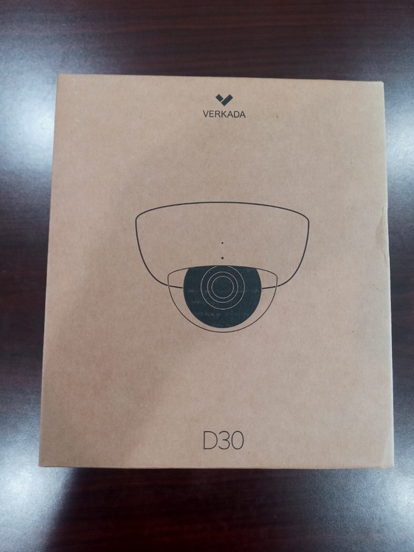 Verkada D30-HW-P/N 1A-10001-B Indoor Dome Camera- Brand New