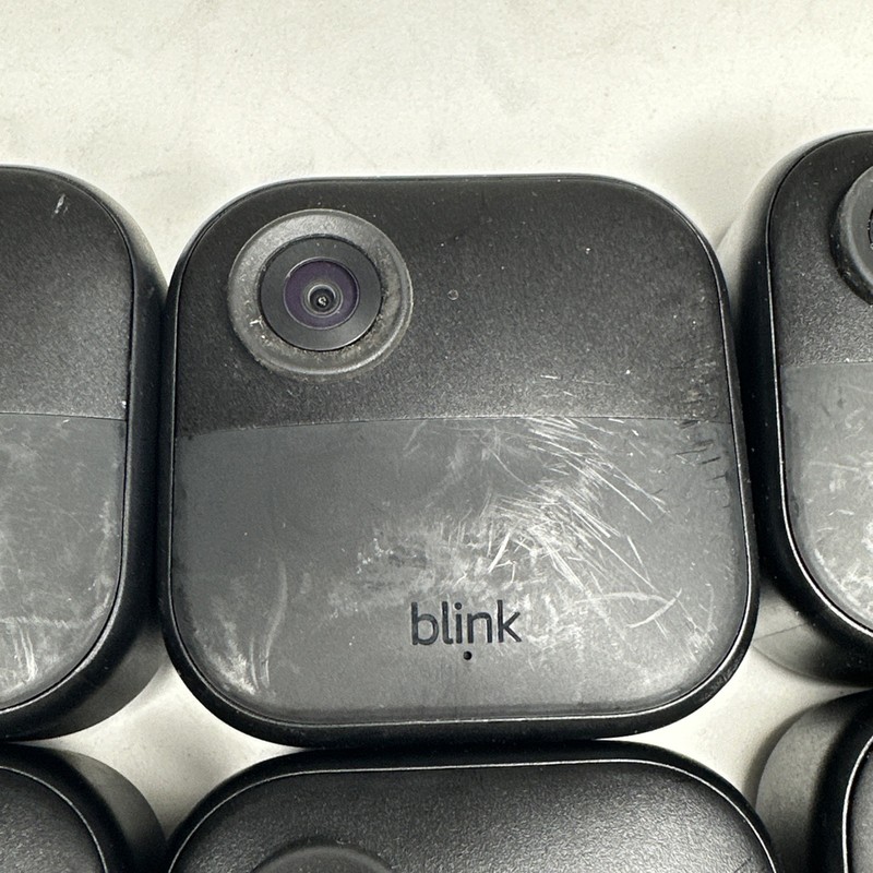 Blink Outdoor (4th Gen) Lot Of 6 Security Camera Black As Is For Parts Untested gallery