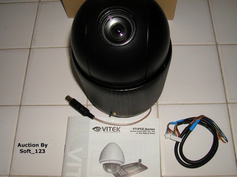 Vitek CCTV VT-PTZ36 Xpress Dome PTZ Camera w/ 36x Zoom =BRAND NEW= gallery