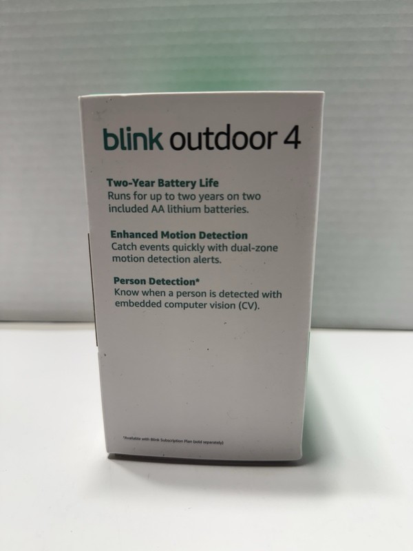 Blink Outdoor 4 1080p Wi-Fi Outdoor 3-Camera Security System - Black - NEW gallery