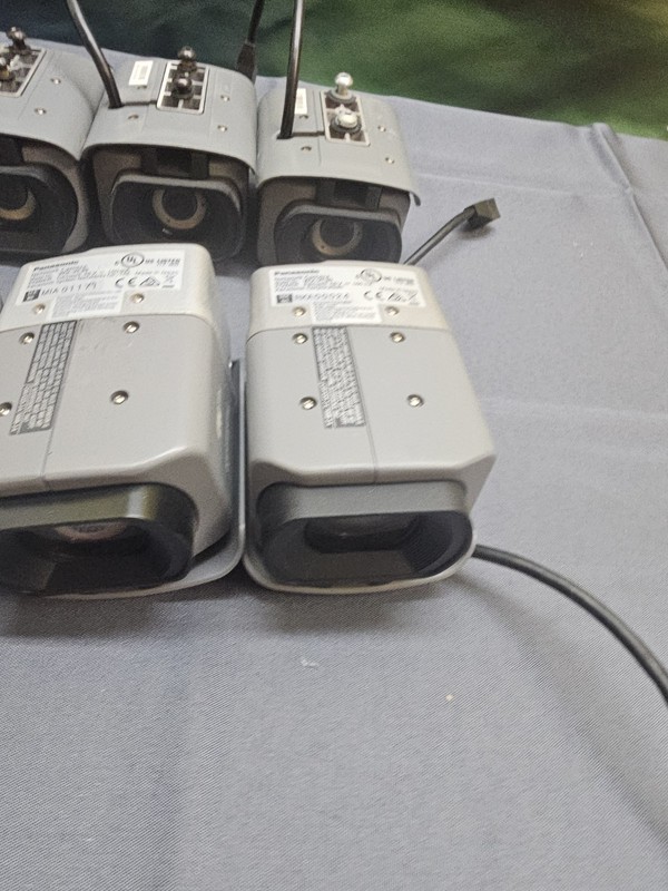 Lot of TEN Panasonic Arbitrator Full HD Network WV-VC30 Security Camera gallery