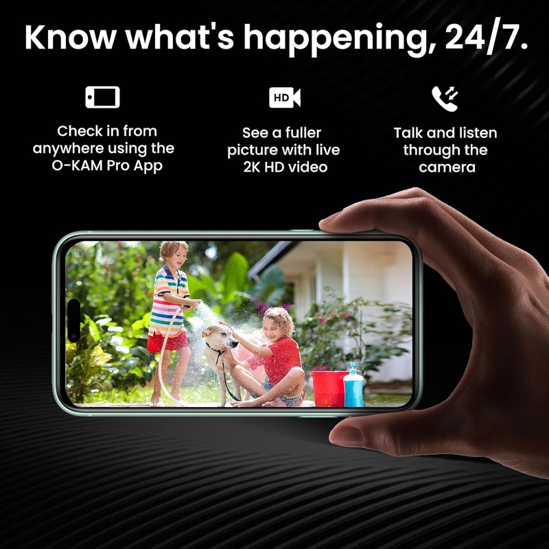 2026 Upgraded 2K Wireless Security Camera with 64G SD Card, Free Cloud Storag... gallery