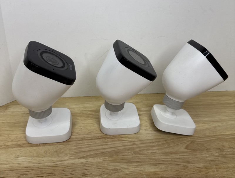 Lot of 3 Vivint Outdoor Camera Pro VS-ODC350-WHT UNTESTED READ gallery