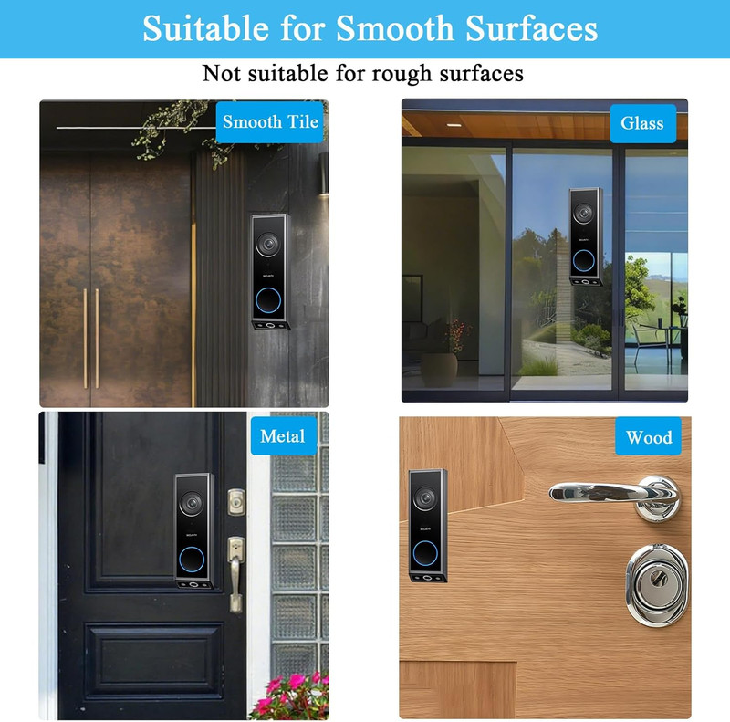 5Pack Double Sided Mounting Tape Compatible with Eufy Security Video Doorbell gallery