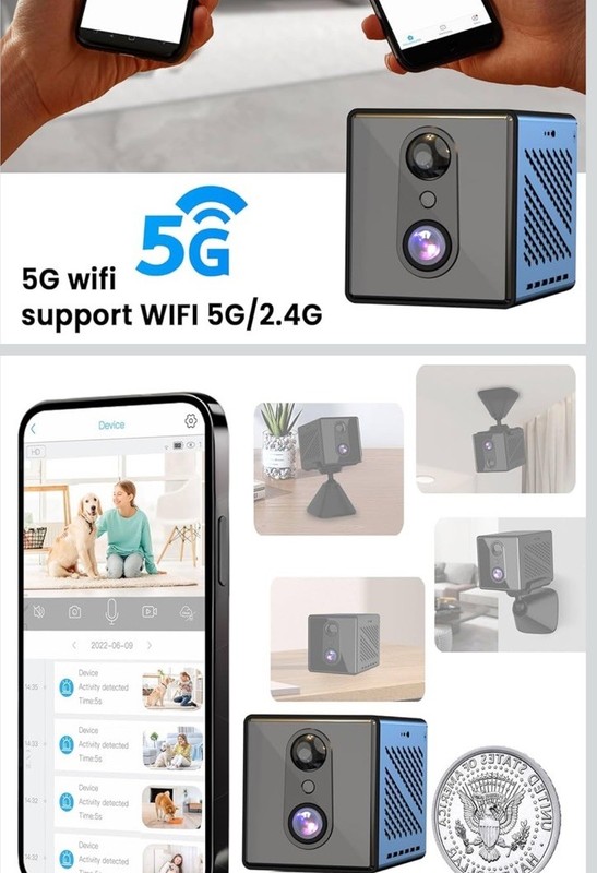 2025 Smart Surveillance Camera Ultra HD with Night Vision & App Control gallery