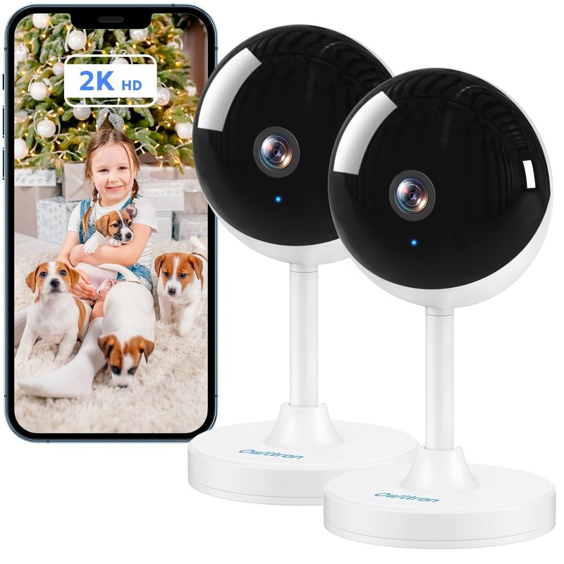 owltron Indoor Security Camera 2K 3MP WiFi Night Vision Alexa