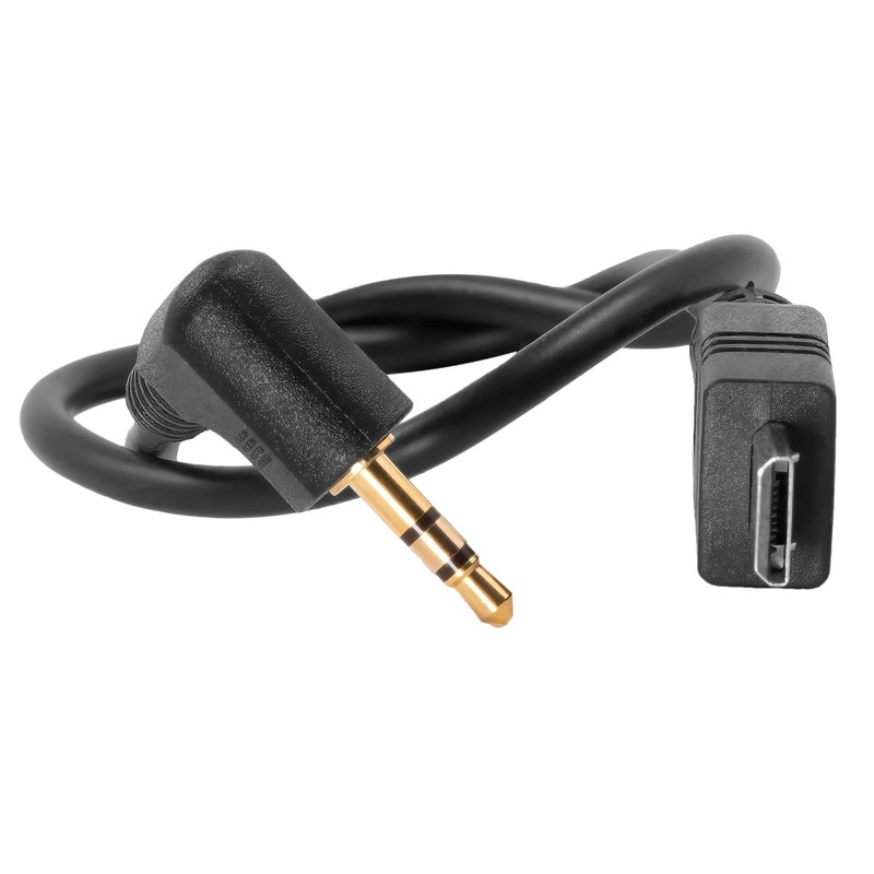 LANC Remote Trigger Shutter Cable (2.5mm to Micro USB, Black)