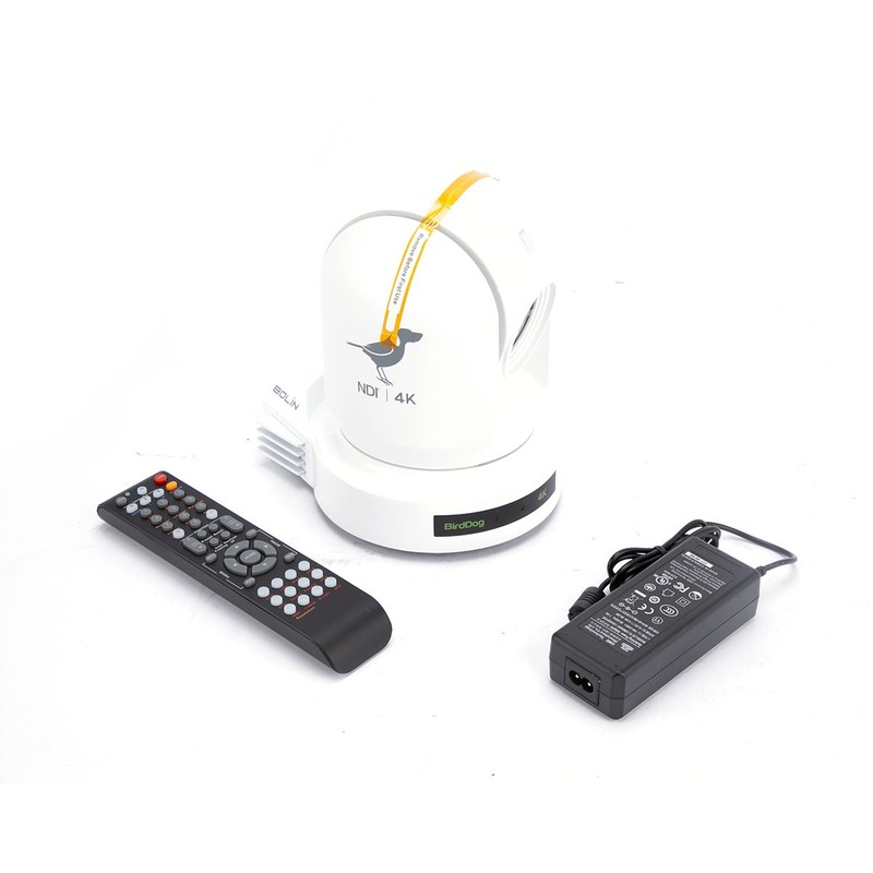 BirdDog P400 8.5MP 4K Full NDI PTZ Camera with Sony Sensor – White SKU#1931249