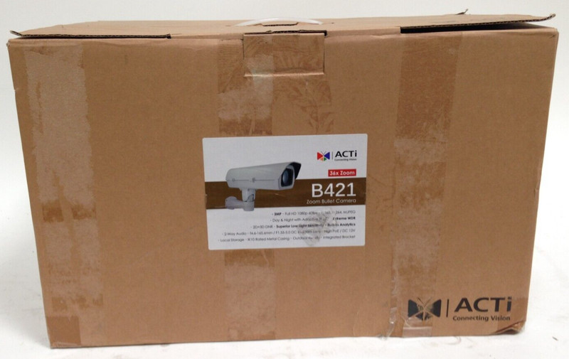 ACTi B421 Security Camera IP Security Camera Outdoor Bullet