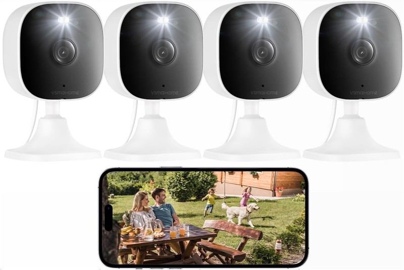 2.5K Home Security Camera with Two-Way Audio & Night Vision - Indoor/Outdoor gallery